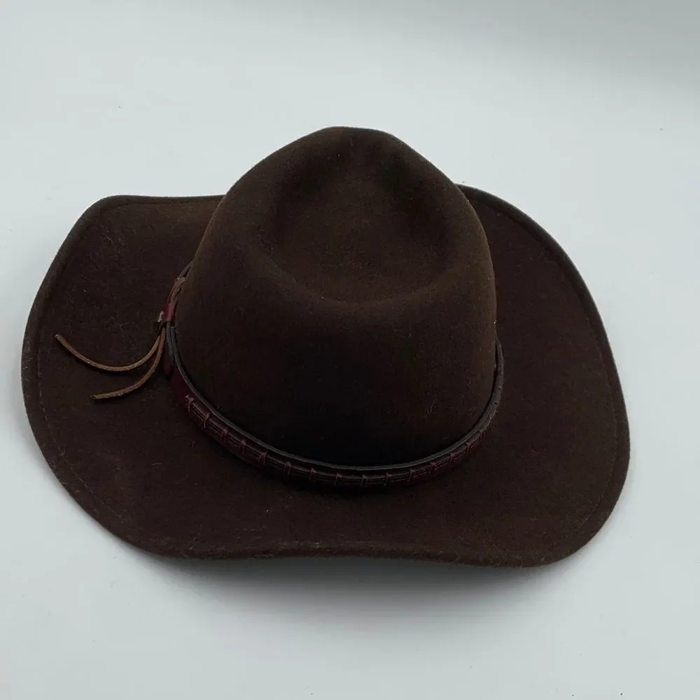 Bailey of Hollywood Firehole Brown LiteFelt® Wool Cowboy Hat USA